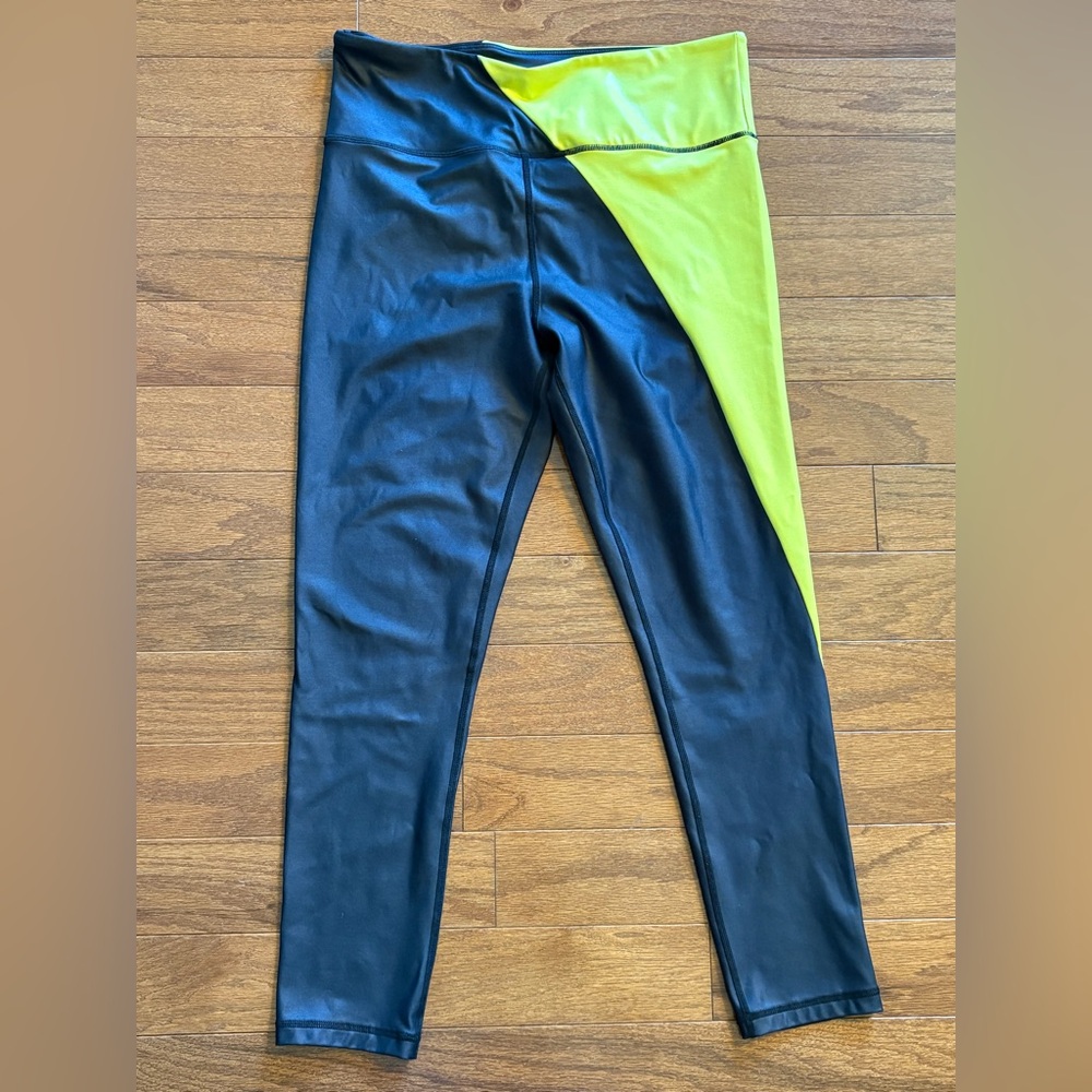 ZYIA Black and Yellow Leggings